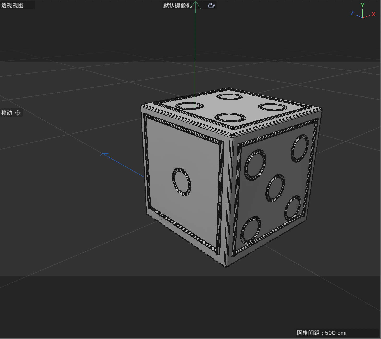 Dice model view2